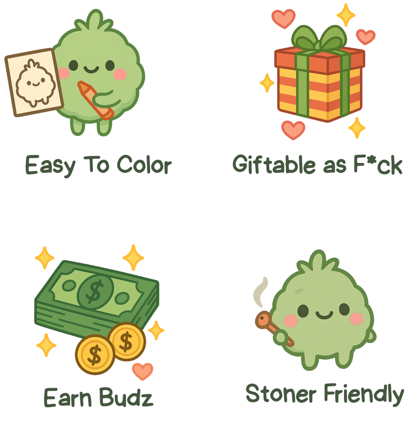 WARNING: may cause spontaneous smiles and munchies.