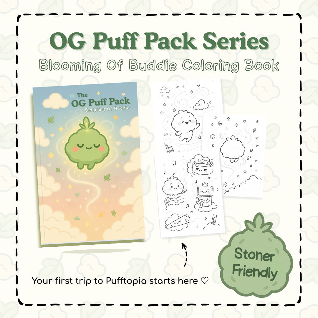 Blooming Of Buddie Digital Coloring Book