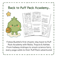 First Day Back Mini Digital Coloring Book